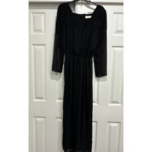 Vintage Spencer Alexis Evening Jumpsuit Womens Size 6 Black